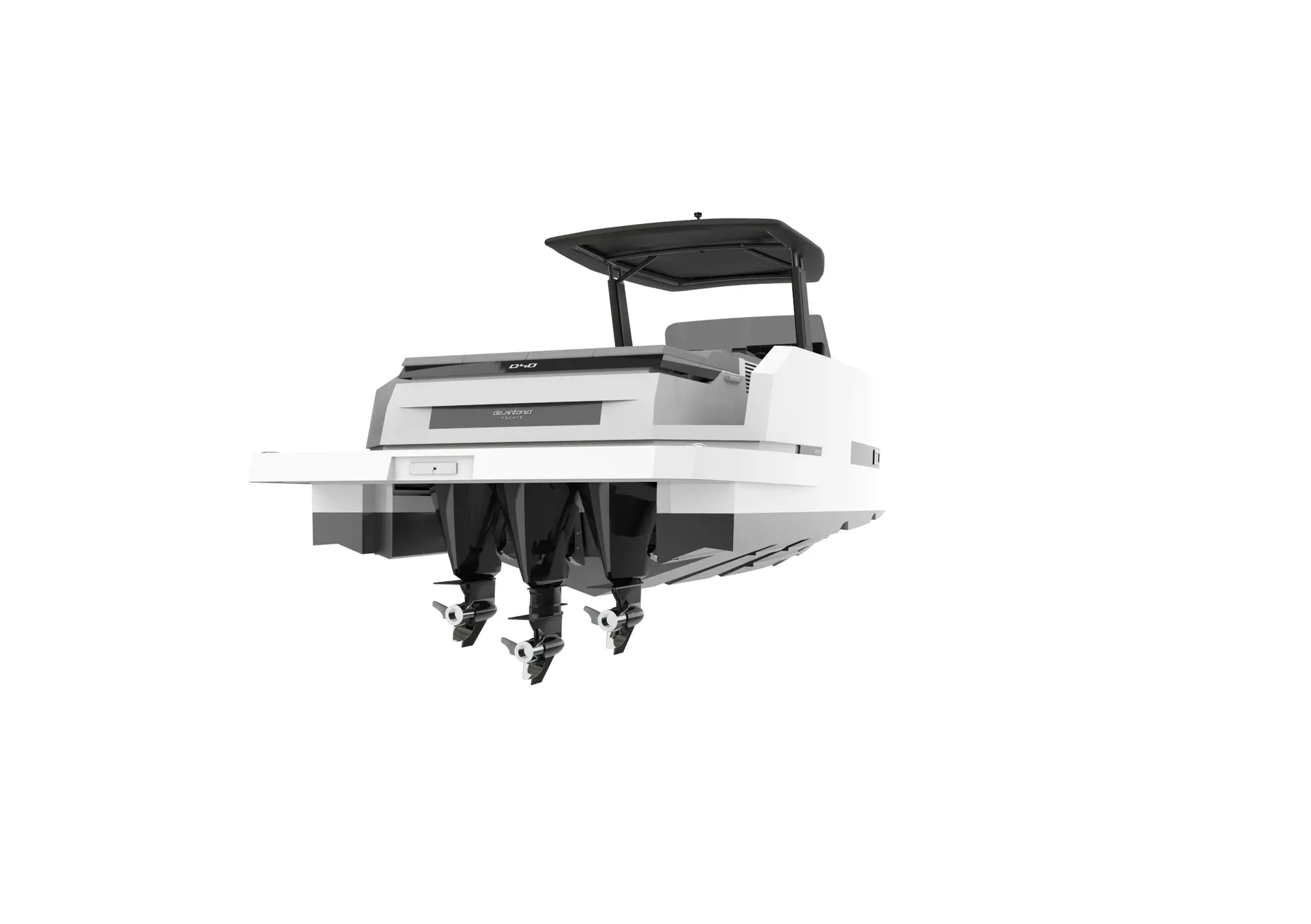 De Antonio's revolutionary hidden outboard design