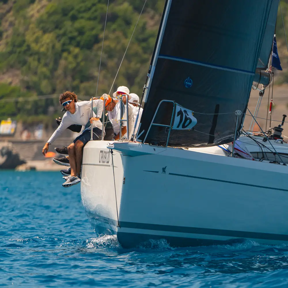 Racing team on an 11.98 f